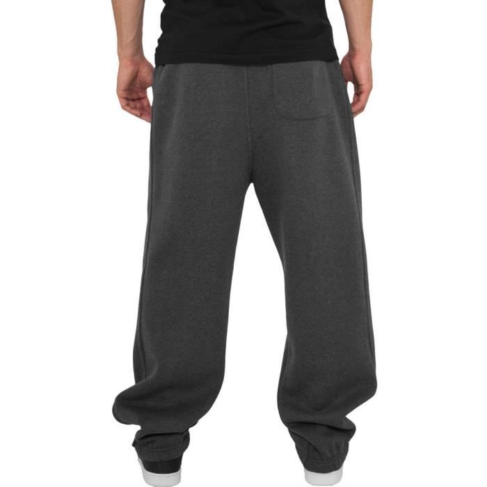 Bas de jogging - URBAN CLASSICS - Baggy - Gris - Taille standard - Homme