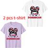 Funny Anime Dominican Girl Pattern Print Men's T-shirt Summer Men's and Women's Casual Fashion Tops Men's Short Sleeve T-shirt Oversize Clothing