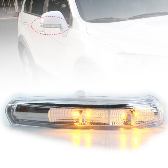 

Лампа бокового зеркала с ABS для высокой установки, легкая яркость, подсветка левого/правого бокового зеркала FXC3624048 Left