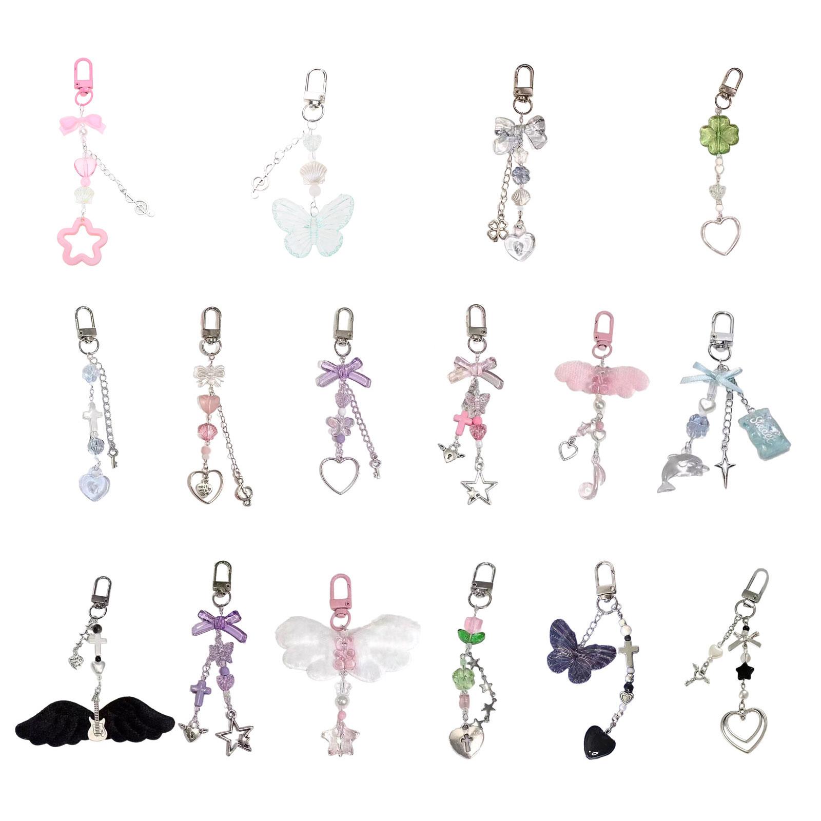 Милый брелок с подвеской в виде звезды и сердца — фото 4