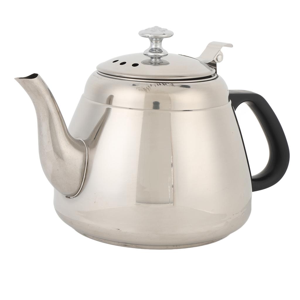 Water Kettle Stainless Steel Thickened Large Capacity Comfortable Grip Stovetop Tea Kettle with Tea Filter