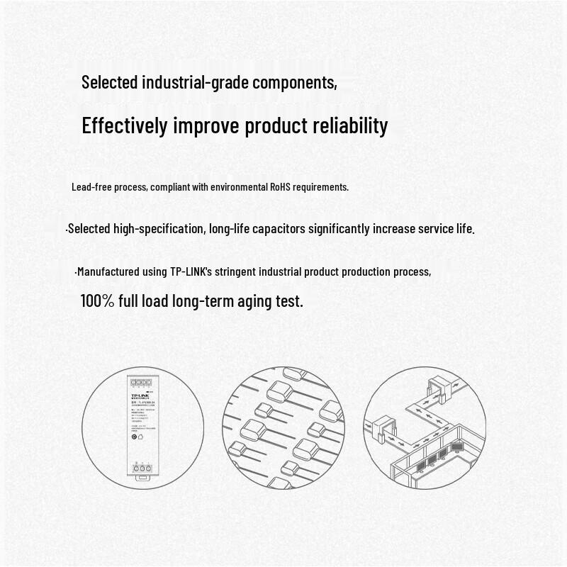 Tp-Link TL-SG2210LP 24V 150W Industrial Power Supply