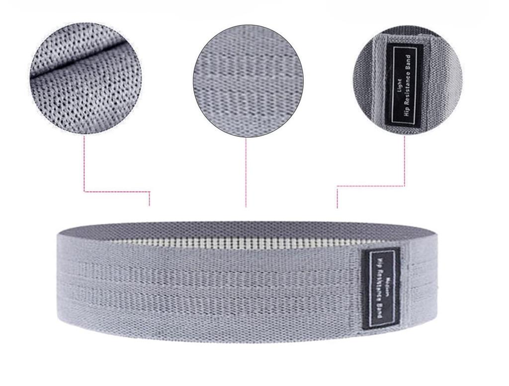 X-sport mini exercise rubber set - black-pastel