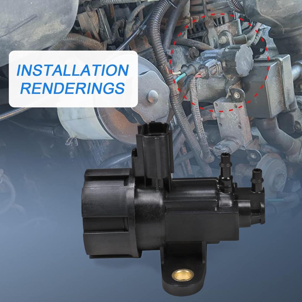 EGR Vacuum Solenoid Valve Vs63 Replacement For 1997-2008 Ford Contour F150 E150 E250 E350 Escape Expedition Explorer Taurus Lincoln Blackwood