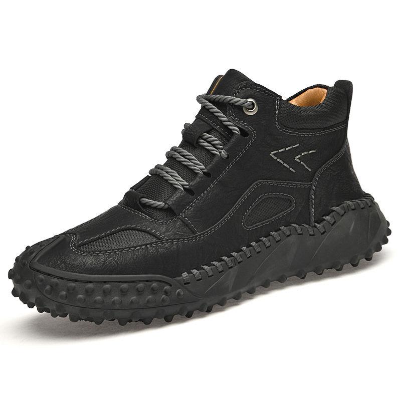 Męskie skórzane buty Martin Wysokie trampki