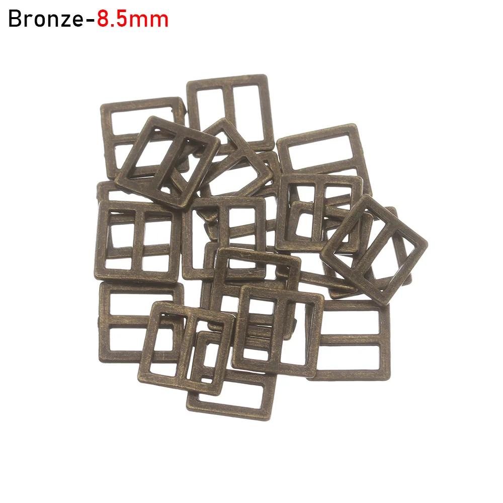 20/40Pcs Tiny Tri-glide Belt Buckle for DIY Doll Clothes Bags Mini Buckles Buttons Diy Doll Shoes Clothing Accessories 6/7/8.5mm