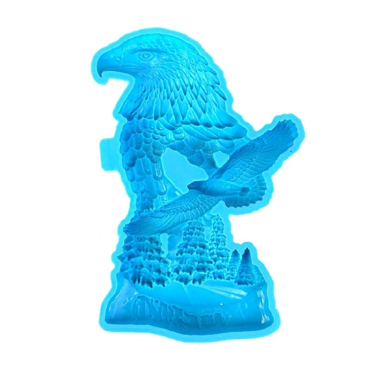 3D Eagle Silicone Mold DIY Epoxy Resin Molds Table Ornament Decoration Mould