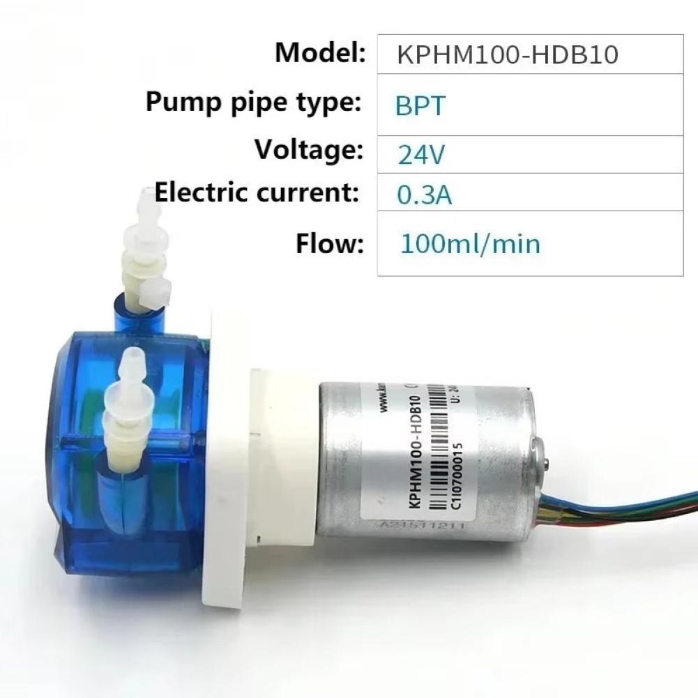 12V 24V Small Peristaltic Pump Low Noise Compact Design for Large Sweepers Reliable Quiet Liquid Transfer Performance