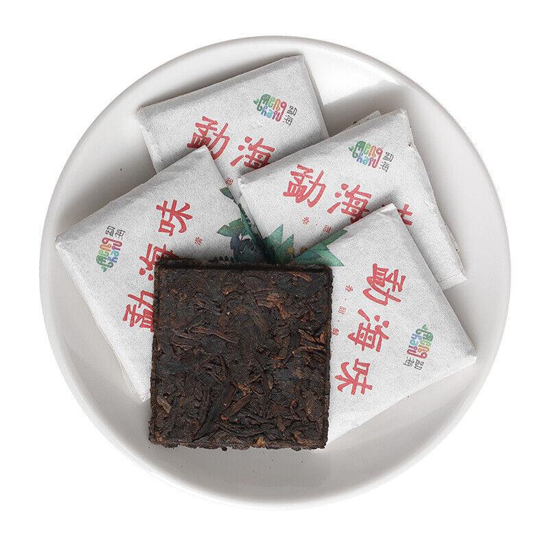 500G Yunnan Pu'er Tea Menghai Flavor Liten firkantet murstein 8g moden te
