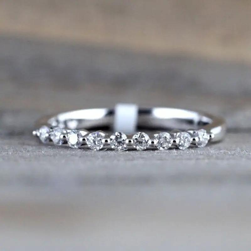 Trendy diamond ring, classic minimalist trendy fashion ring, Korean style stylish tail ring
