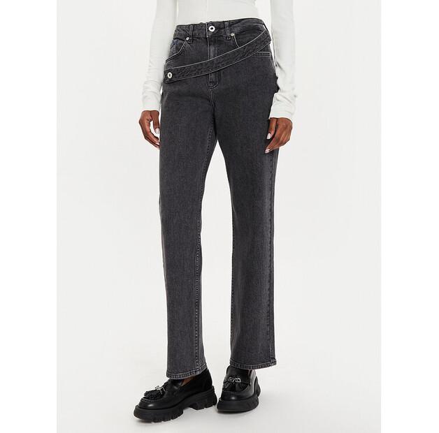 

Джинсы Karl Lagerfeld Jeans 245J1112 серый Straight Fit 28/32