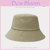 Cotton Bucket Hat Women Men Summer Sun Protection Sunshade Casual For Outdoors