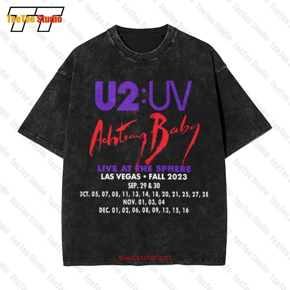 U Band Tour Vintage Oversized TShirt Achtung Baby Live At Sphere Classic Rock Q S