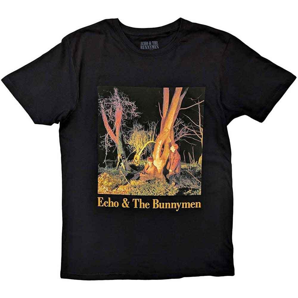 Echo  The Bunnymen Crocodiles T-Shirt Black New Unisex T-Shirt L