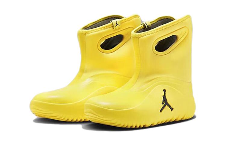Jordan Lil Drip Lil Drip Abrasion Resistant High Top Kids Lifestyle Shoes Yellow Children Aged 3 7 Years Old FB9918-700