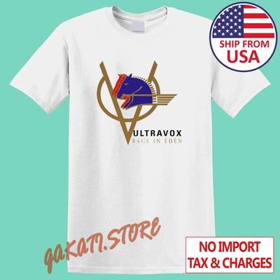 ULTRAVOX Rage in Eden Herren Weiß Größe S-5XL