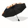 1pc Super Saiyan Automatic Umbrella 8-Bone Design Compact Gear for Outdoor Travel, Perfect Gift for Friends or Family Y280828193