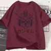 Unisexs Gundam T Shirts 100 Cotton Clothing Fashion Short Sleeve Round Neck Tees Plus Size Tshirt