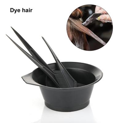Yousheng 12 szt./zestaw Pędzel do farbowania włosów Gładka powierzchnia Ergonomiczny uchwyt Wielofunkcyjna miseczka do koloryzacji włosów Pędzel do farby Rękawiczki Narzędzia do użytku domowego
