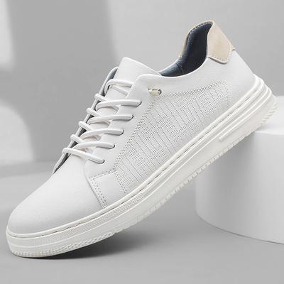 Men's Shoes New Breathable Low-top Large-size Board Shoes Men's Outdoor Sports Shoes Foreign Trade Lightweight Casual White Shoes