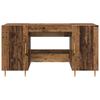 Vintage style Desk with Shelf 140 x 50 x 75 cm Particleboard