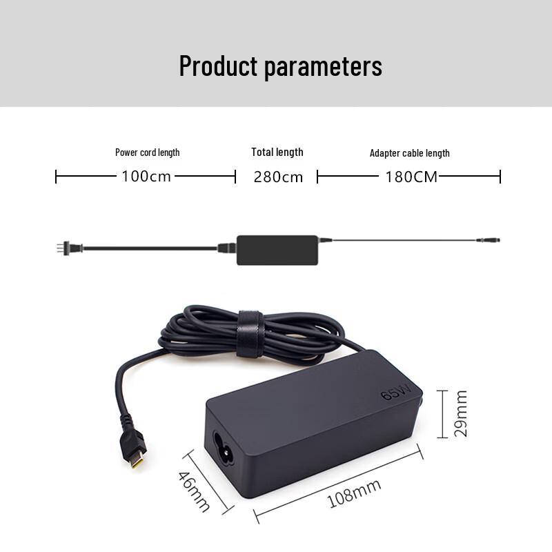 NVV 65W Universelles Laptop-Ladegerät & Netzteil