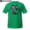 Evil Cat T-Shirt – Sleek Cartoon Feline with Sinister Attitude and Style