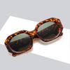 Retro Square Cycling Sunglasses Men Women Vintage UV400 Polygon Frame Fashion Riding Sun Glasses Trending Shades