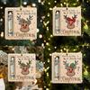 4/5/8PCS Christmas Xmas Money Wallets and Envelopes Cards Holder Box Ornaments for Tree Hanging Holiday Decor & Party Favors