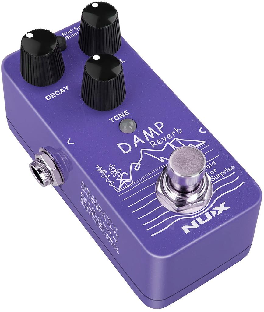 Damp Digital Reverb Pedal NU-X