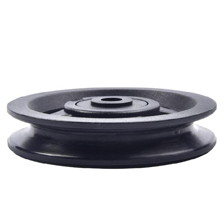 100mm Runde Fitness Umlenkrolle Lager Ersatzteile Nylon Lager Umlenkrolle