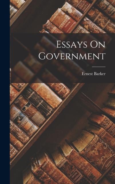 Libro Essays On Government