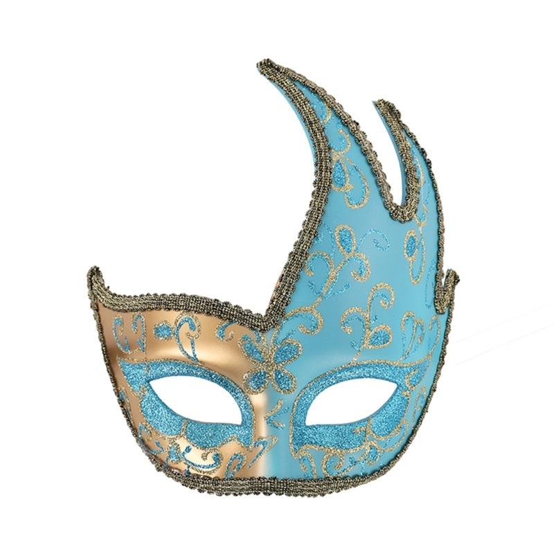 High Simulation Plastic Masquerades Mask For Cosplay Halloween Event Costume Accessory Comfortable Party Prop