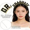 Graduation Hairband And Sash Set With Foil Lettering For Commencement Ceremony Celebration Party Photography Props