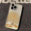 Gold and silver ingot tree is suitable for Apple 15plus mobile phone case iPhone16 transparent 13promax soft 12 anti-drop xr.