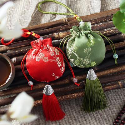 Sachet Sachet Empty Bag Chinese Style Jewelry Storage Handmade Vintage Tassel Lucky Embroidery Sachet Bag Drawstring Bag