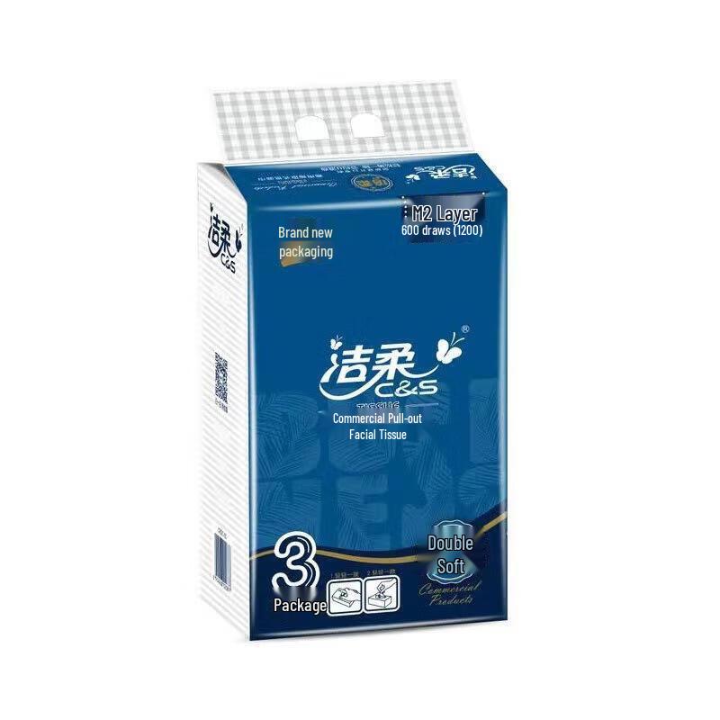 Jierou 2-Ply Unscented Facial Tissue