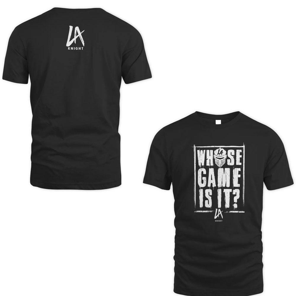 2024 Summer Men's 2D Printed Renowned Wrestler LA Knight YEAH! T-shirt Children's Street Sports Large Size Top