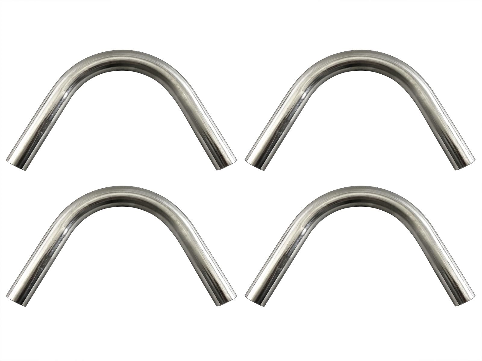 

BRIGHTZ Stainless Steel Bent 4 Pieces 35mm 35 120° Pipe, 1.2mm Thick, [CUR-PIPE-031-4PC] Diameter, 35, 120°