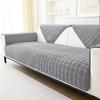 Ensfarget sklisikkert Sofatrekk Myk Sofa Pute Håndkle til Stue Møbler Dekor Slipcovers Sofatrekk