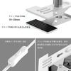 Pispoer Clip Lamp, E26 Lamp Holder, with LED Bulb (9W, Color Temperature 5000K), Indoor Use, with Switch Socket, for Indoor Lighting, Work, Reading,