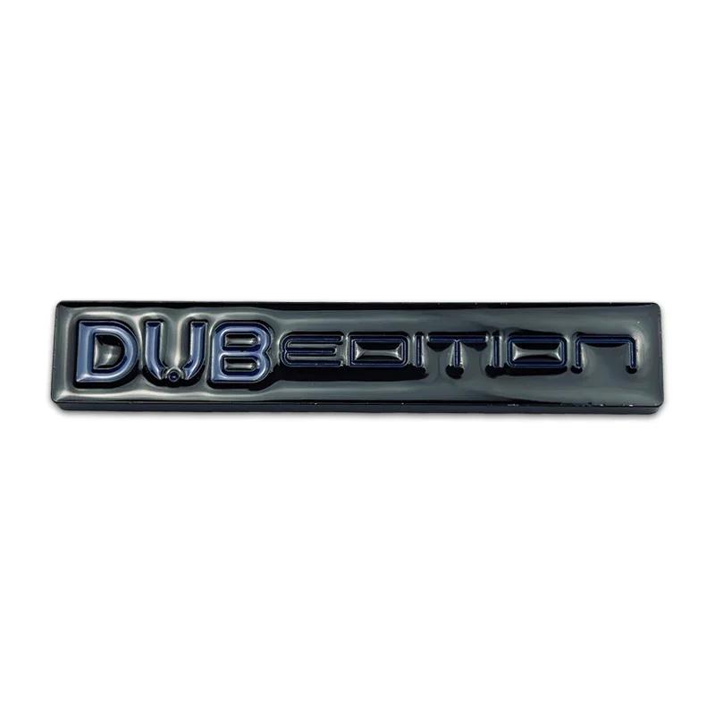 

For DUB EDITION Emblem Car Trunk Front Grille Whole Body Sticker Badge Decoration Auto Exterior Modification Accessories