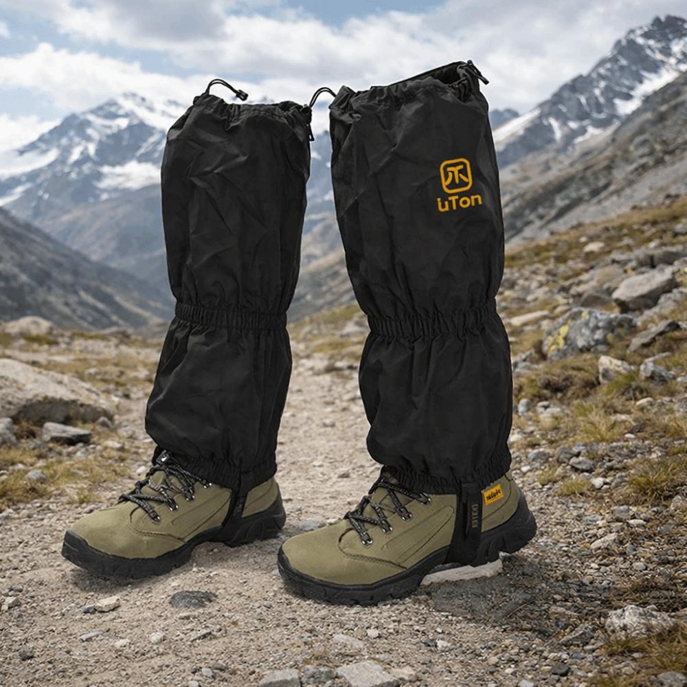 Windproof Leg Gaiters Anti-Sand Leg Warmers Mountaineering Trekking Boots Covers Outdoor