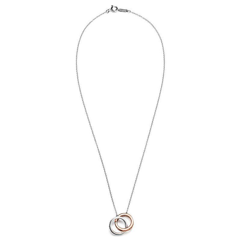 Tiffany & Co. Náhrdelník s přívěskem 1837® Series Lock, unisex, stříbrný náhrdelník 60013934