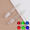 50Pcs 5Mm Full-Color Led Rgb Red/Green/Blue Common Cathode/Anode Four Feet Transparent Highlight Color Light 5Mm Diode Colorful