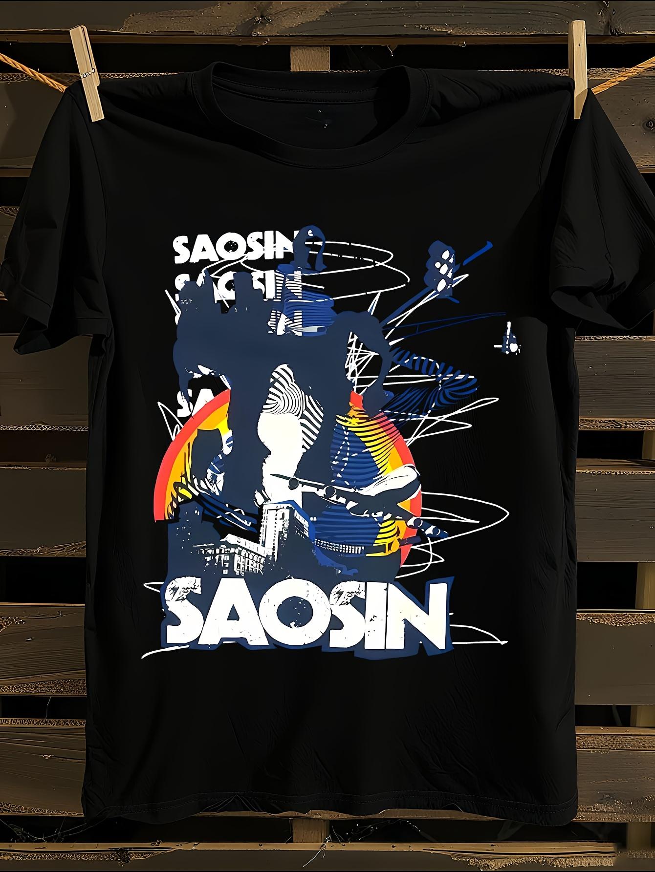 Vintage Tshirt Vintage Saosin Band Logo Tshirt S