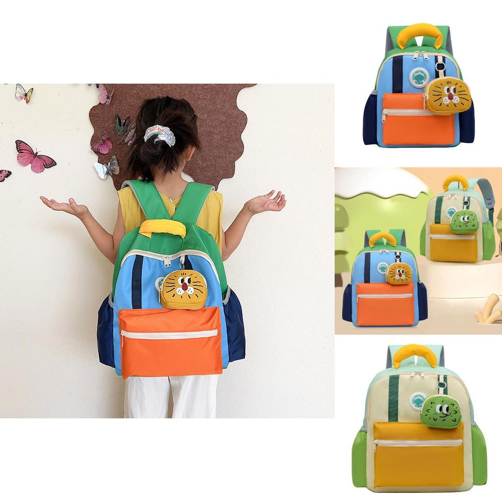 Leichter Cartoon-Rucksack mit großem Fassungsvermögen für Jungen und Mädchen, perfekt für die Schule