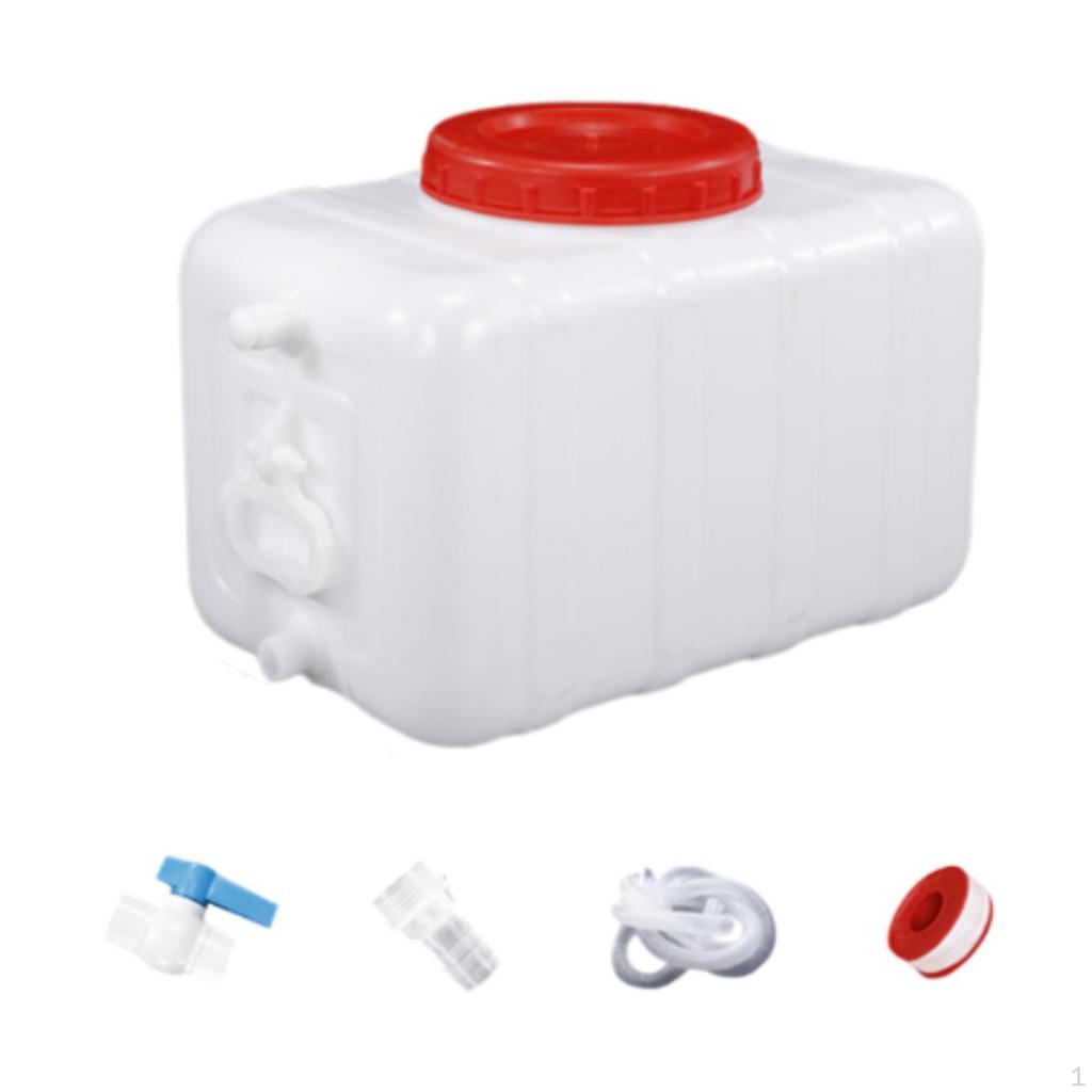 Portable Water Container Set for Camping And Travel with Dispenser Tank