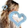 Hair Clip Heart Blue Strong Hair Ornament Fashion