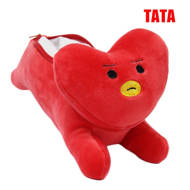

Сумка Набивная Кукла Bt21 Кошелек Игрушка Bangtan Boys Bts Плюшевый Пенал Kpop Мода TATA